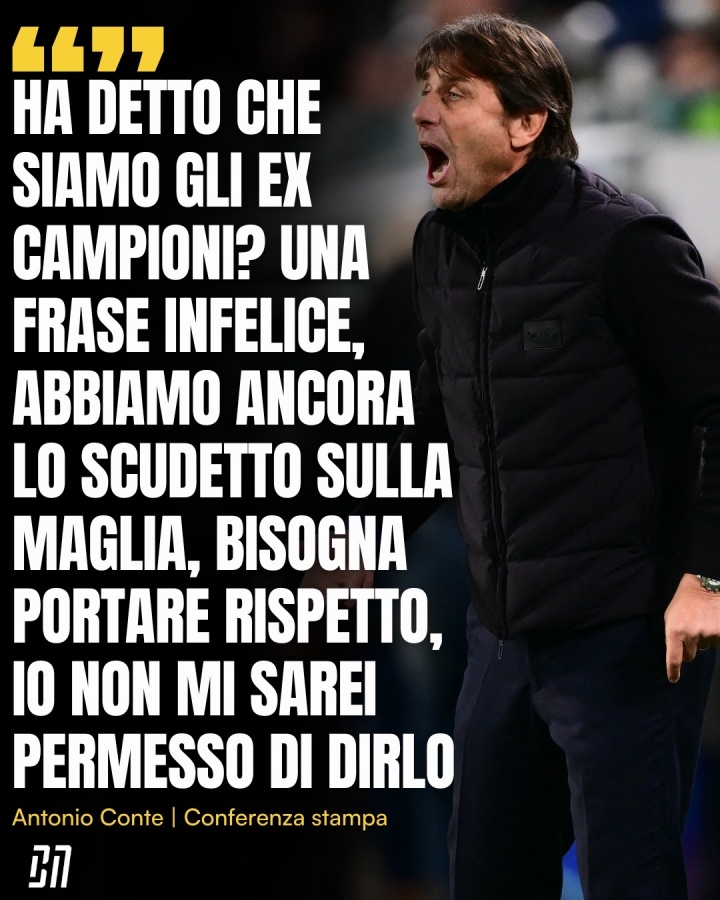 云开体育-斯帕莱蒂称拿波里是前冠军?孔蒂回击:这话当然不妥,他必须尊重